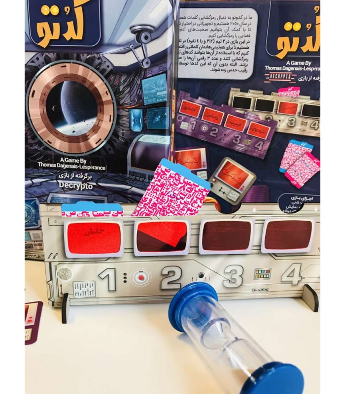 بازی ایرانی کدتو (Decrypto)
