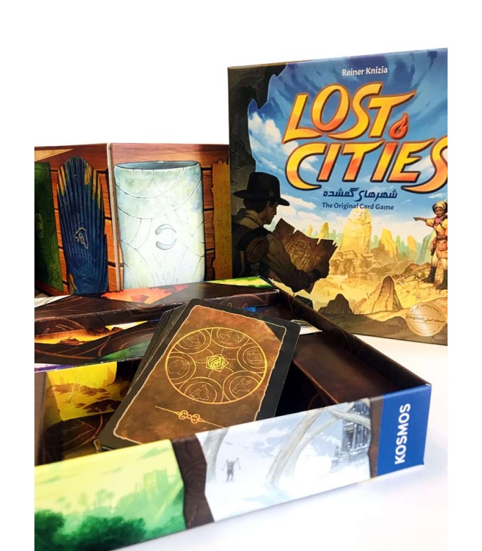 بازی ایرانی شهرهای گمشده (Lost Cities)