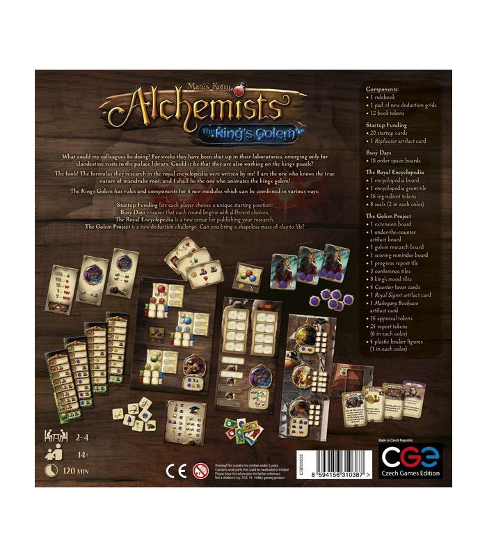 کیمیاگران: غول سنگی پادشاه (Alchemists The King's Golem)