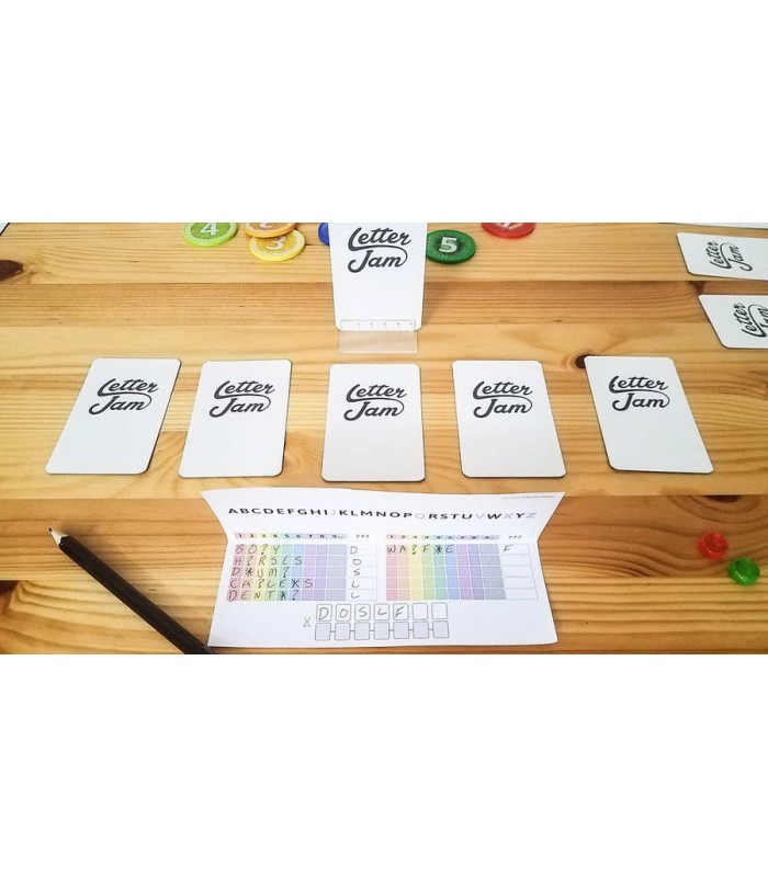 مربای حروف (Letter Jam)