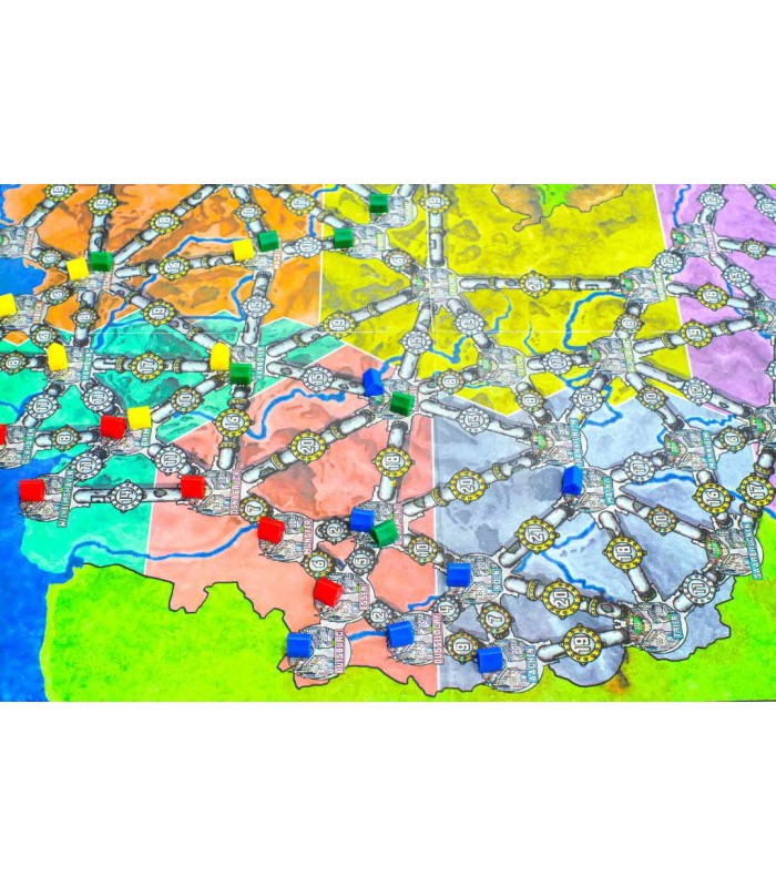 بازی ایرانی شبکه نیرو (Power Grid: Recharged Edition)