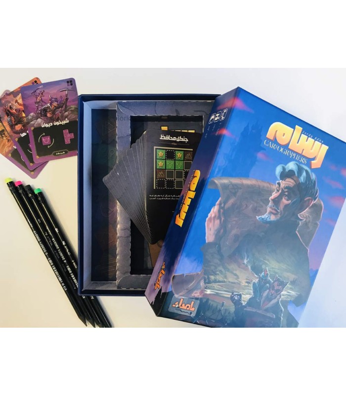 بازی ایرانی رسام (cartographers)