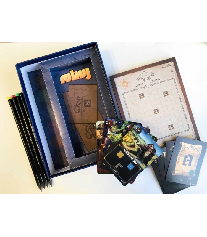 بازی ایرانی رسام (cartographers)