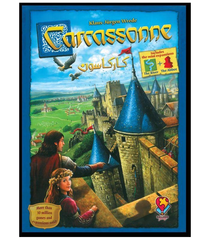 بازی ایرانی کارکاسونه (Carcassonne)