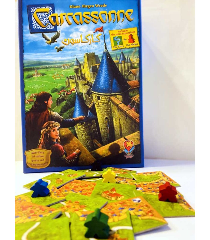 بازی ایرانی کارکاسونه (Carcassonne)