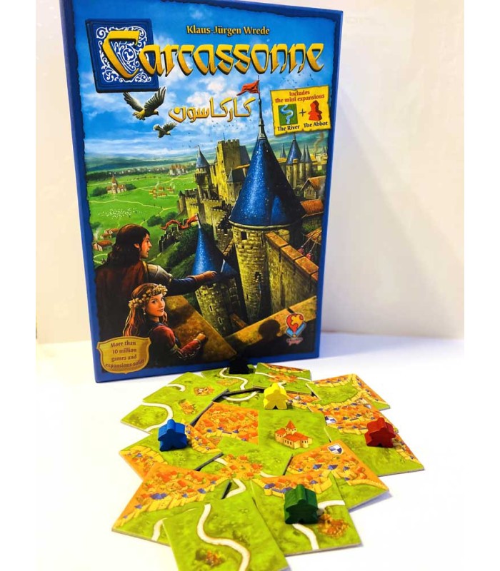 بازی ایرانی کارکاسونه (Carcassonne)