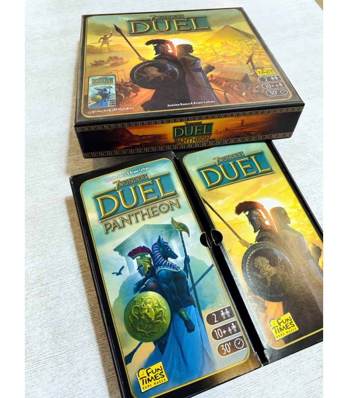 بازی ایرانی عجایب هفتگانه: دوئل (7 Wonders: Duel)
