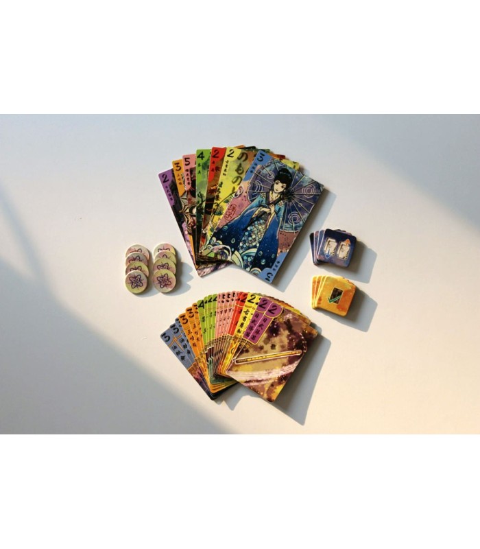 بازی ایرانی هانامیکوجی (Hanamikoji)