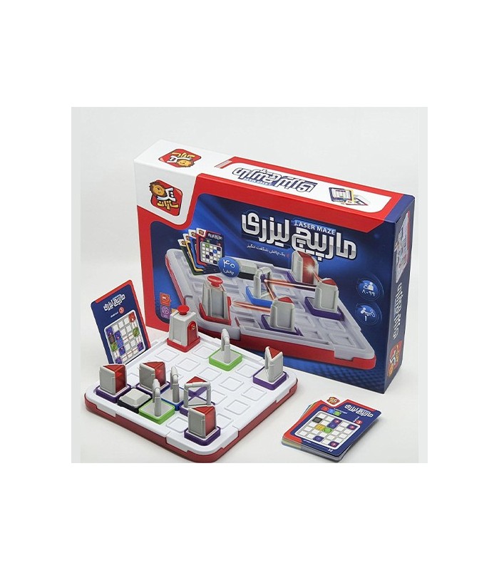 بازی ایرانی مارپیچ لیزری (laser maze)