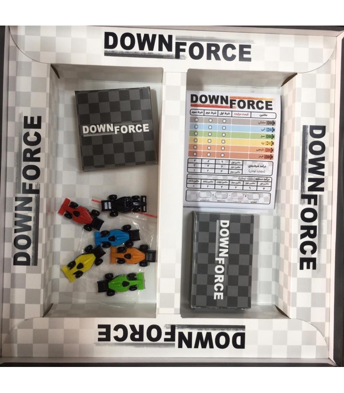 بازی داون فورس downforce