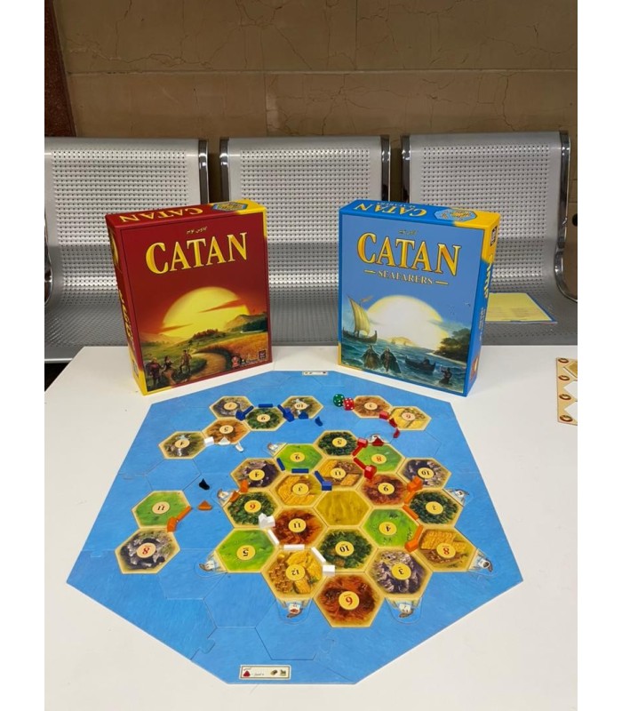 بازی ایرانی توسعه کاتان: دریانوردان (Catan: Seafarers)