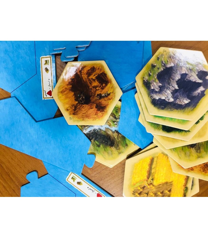 بازی ایرانی توسعه کاتان: دریانوردان (Catan: Seafarers)