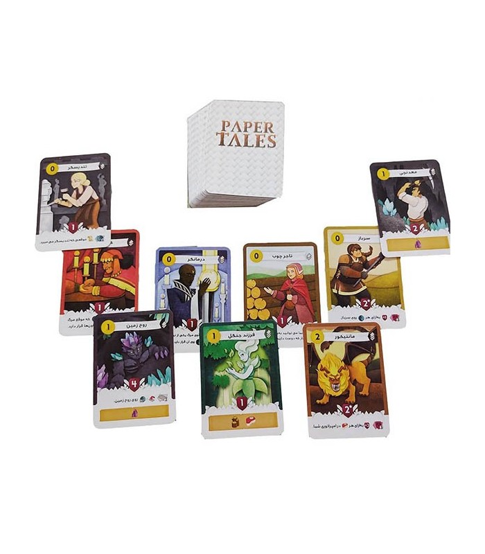 بازی ایرانی قصه های کاغذی (Paper Tales)