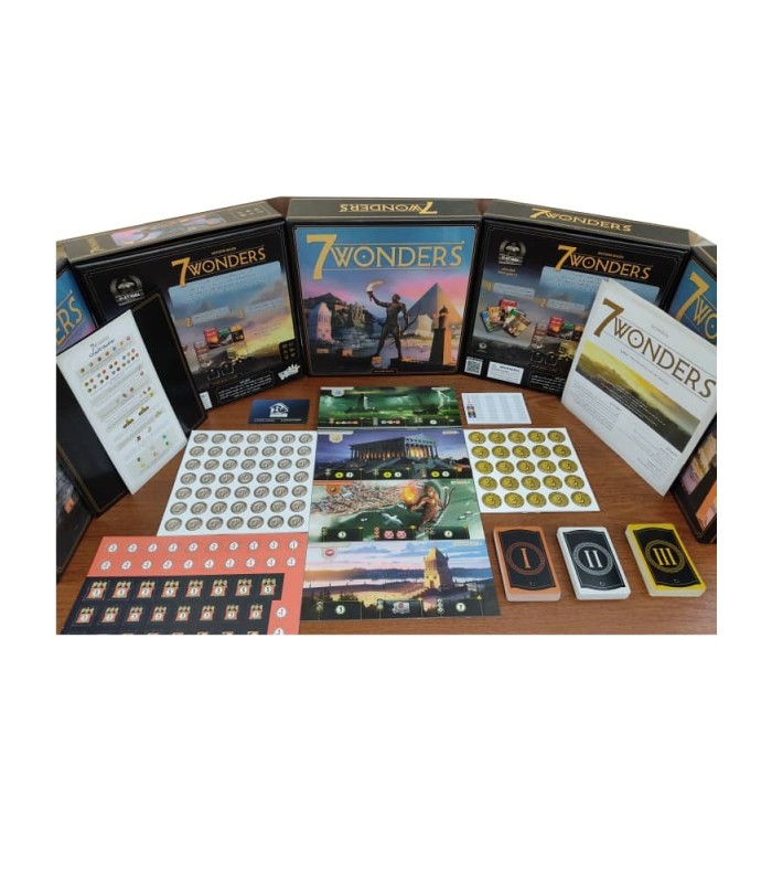 بازی ایرانی عجایب هفتگانه (seven Wonders)