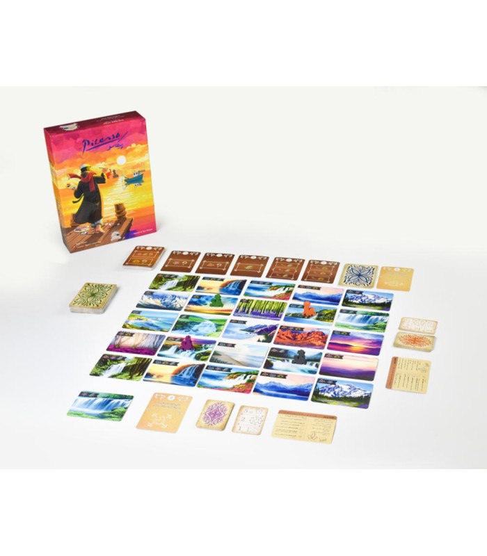 بازی ایرانی پیکاسو Sunset Over Water