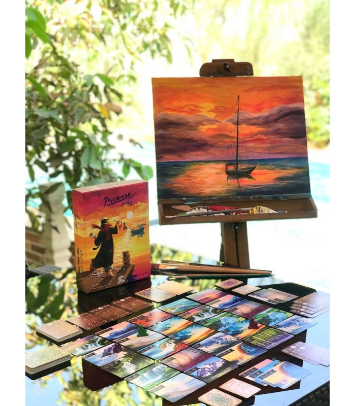 بازی ایرانی پیکاسو Sunset Over Water