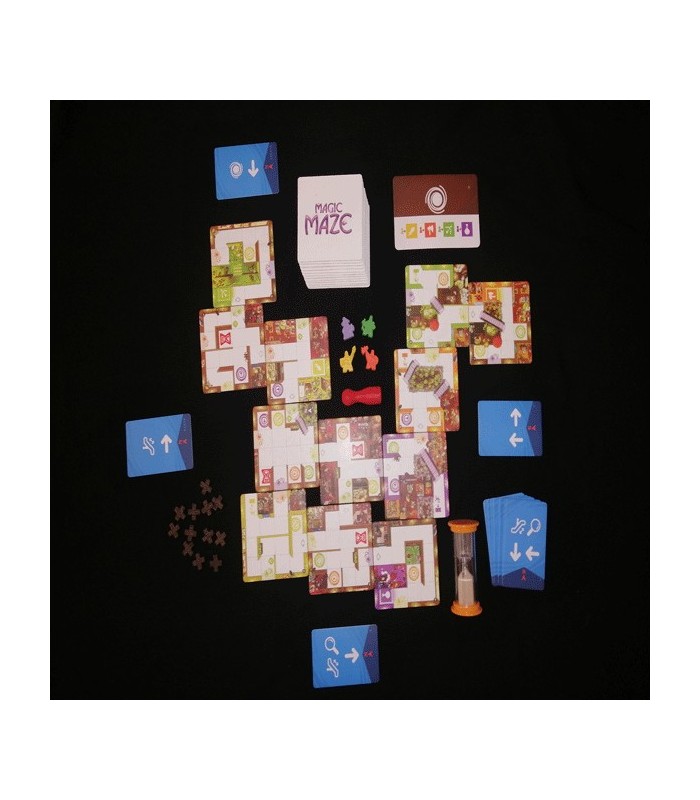 بازی ایرانی هزارتوی جادویی (Magic Maze)