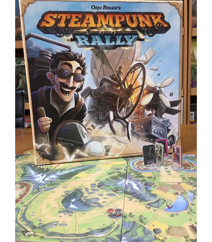 بازی ایرانی استیم پانک رالی Steampunk Rally