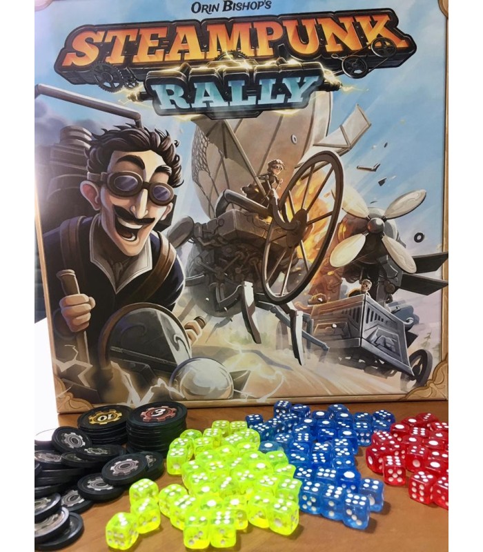 بازی ایرانی استیم پانک رالی Steampunk Rally