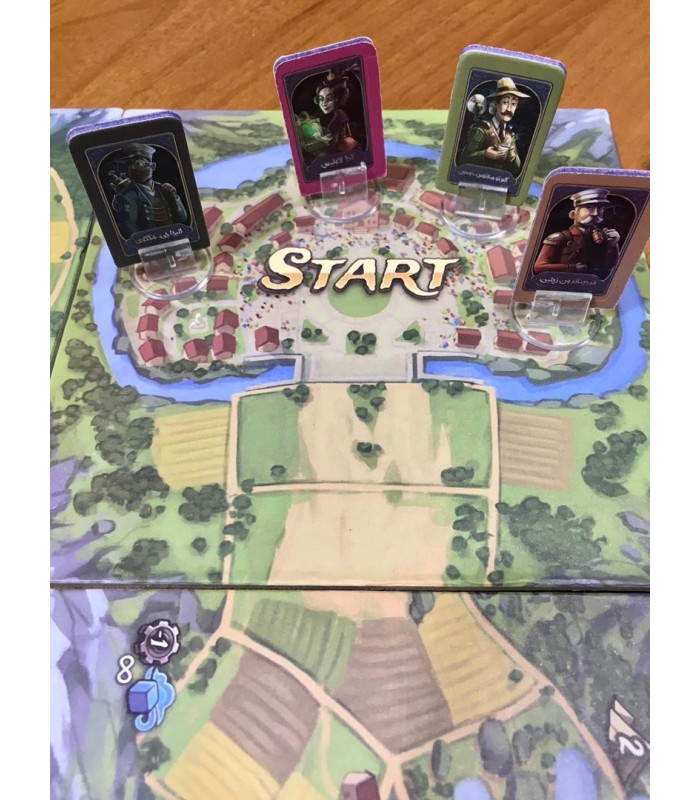 بازی ایرانی استیم پانک رالی Steampunk Rally