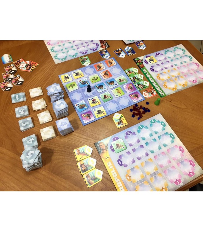 بازی ایرانی کوادروپلیس (Quadropolis)