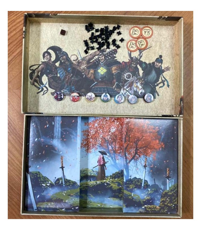 بازی ایرانی هفت رونین (گنجفه) Seven Ronin