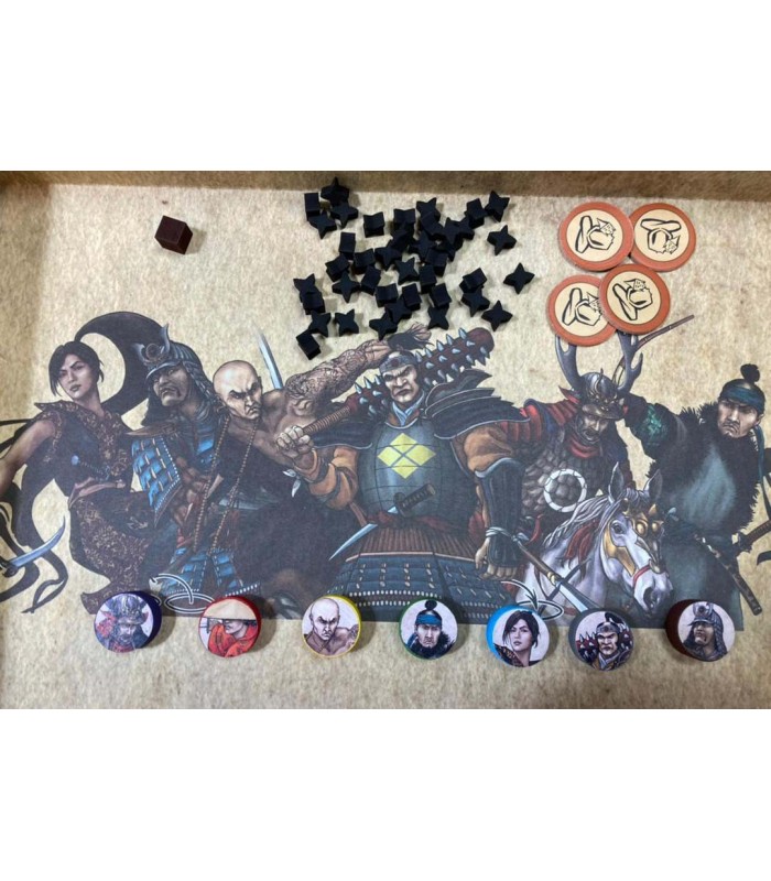 بازی ایرانی هفت رونین (گنجفه) Seven Ronin