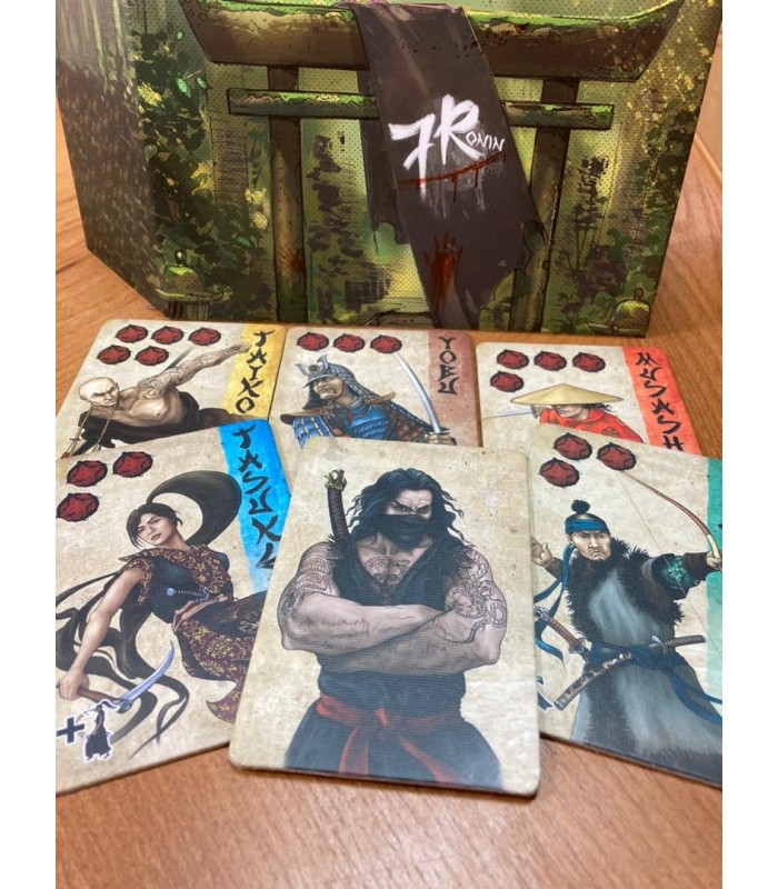 بازی ایرانی هفت رونین (گنجفه) Seven Ronin