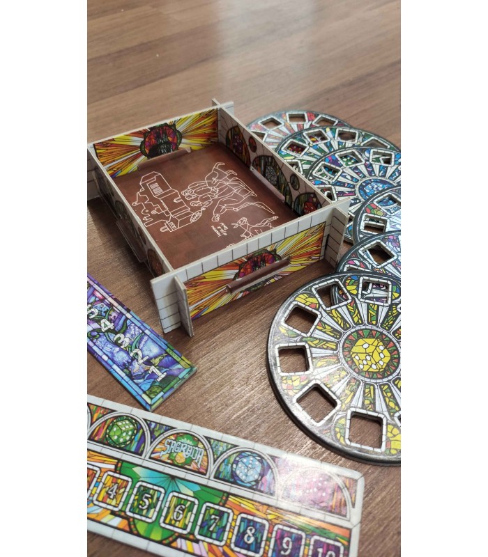 بازی ایرانی ساگرادا با توسعه 5 و 6 نفره (Sagrada 5&6 Player Exp)