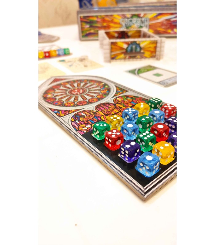 بازی ایرانی ساگرادا با توسعه 5 و 6 نفره (Sagrada 5&6 Player Exp)