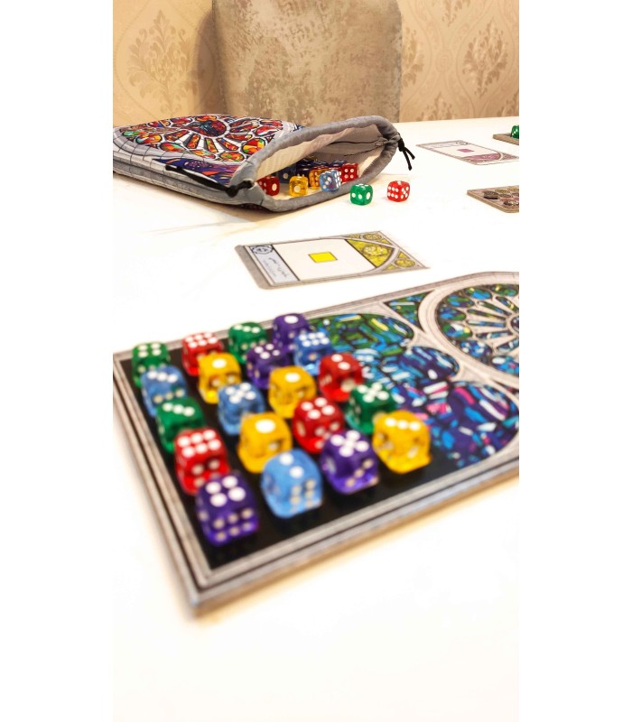 بازی ایرانی ساگرادا با توسعه 5 و 6 نفره (Sagrada 5&6 Player Exp)