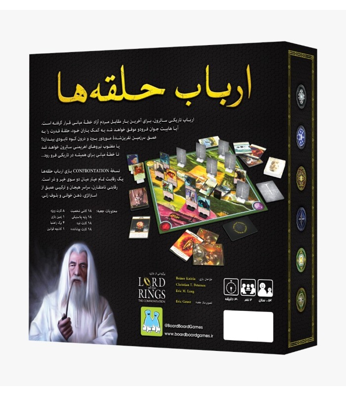 بازی ارباب حلقه ها the lord of the rings: the confrontation