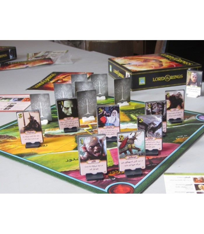 بازی ارباب حلقه ها the lord of the rings: the confrontation