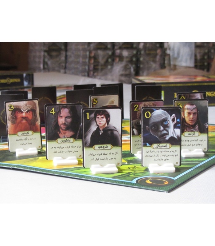 بازی ارباب حلقه ها the lord of the rings: the confrontation