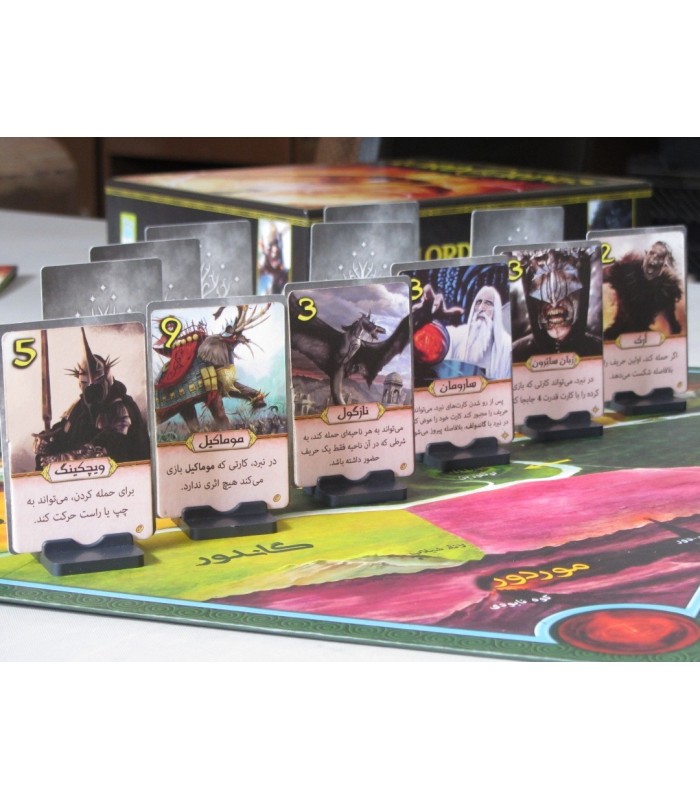 بازی ارباب حلقه ها the lord of the rings: the confrontation