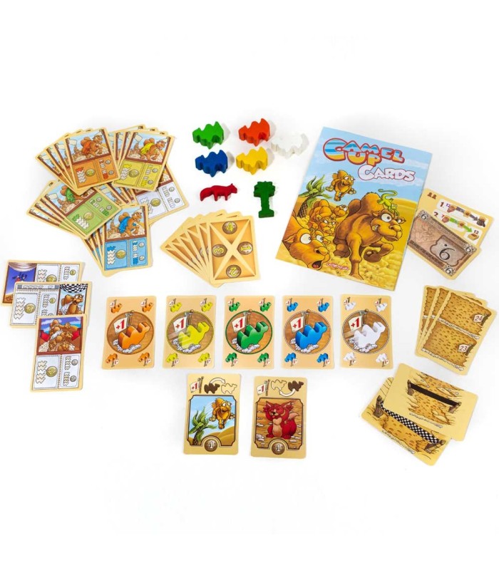 بازی ایرانی شتر سواری نسخه کارتی (Camel Up Cards)