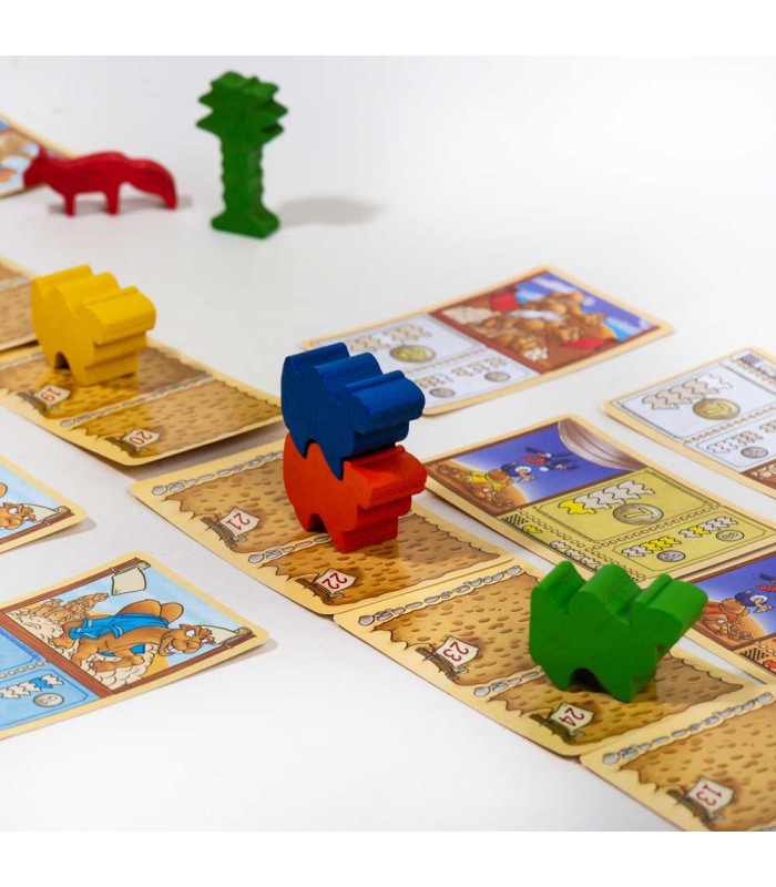 بازی ایرانی شتر سواری نسخه کارتی (Camel Up Cards)