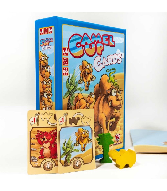 بازی ایرانی شتر سواری نسخه کارتی (Camel Up Cards)