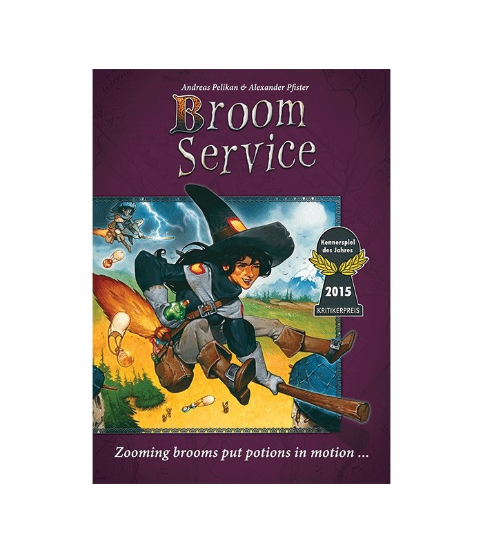 بازی ایرانی سرویس حمل و نقل جارویی Broom Service