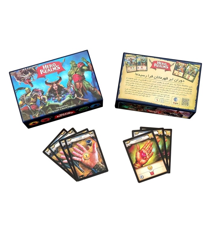 بازی ایرانی قلمرو قهرمانان (Hero Realms)