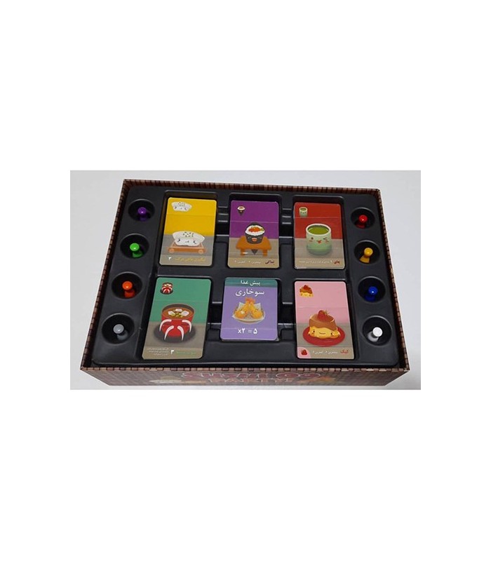 بازی ایرانی سوشی گو پارتی (Sushi Go Party)