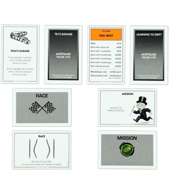 مونوپولی سریع و خشن (Monopoly Fast & Furious)