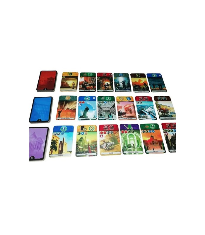 بازی ایرانی عجایب هفتگانه: دوئل دهکده (seven Wonders: Duel)