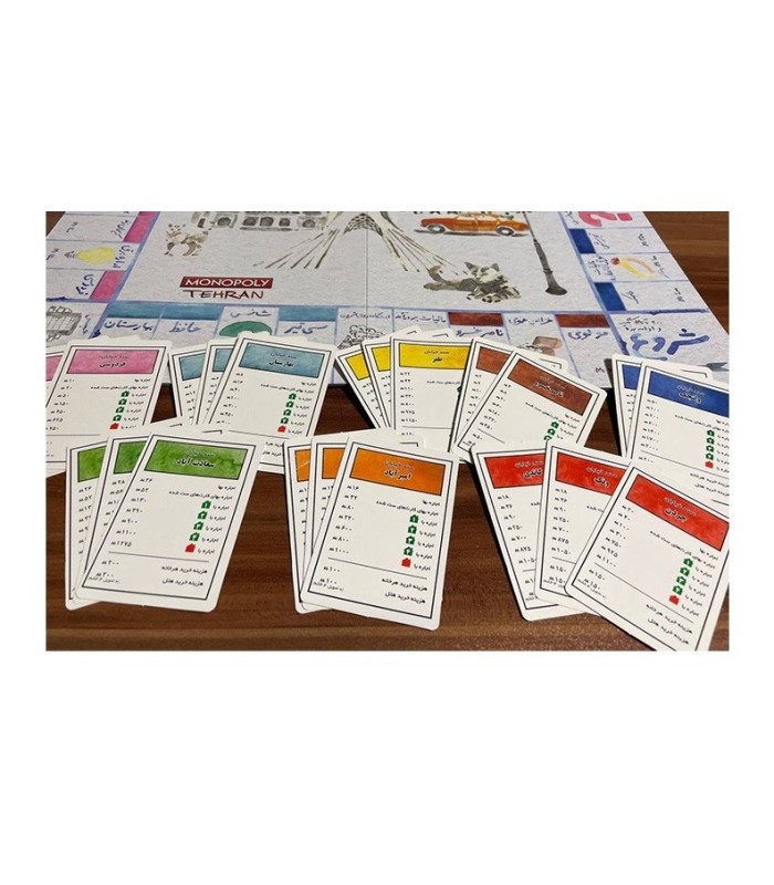 بازی ایرانی مونوپولی طهرون (Monopoly Tehran)