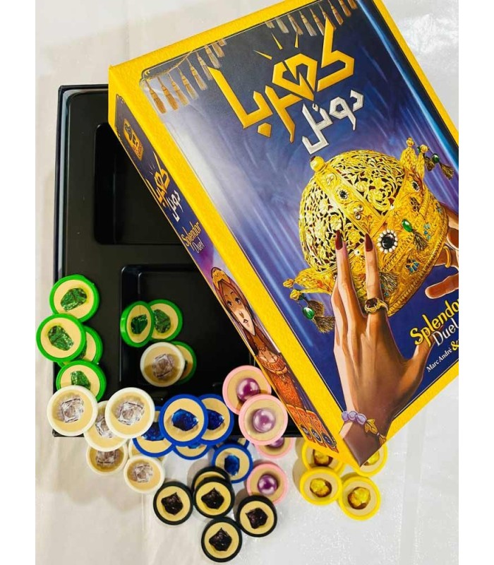 بازی ایرانی کهربا دوئل (Splendor Duel)