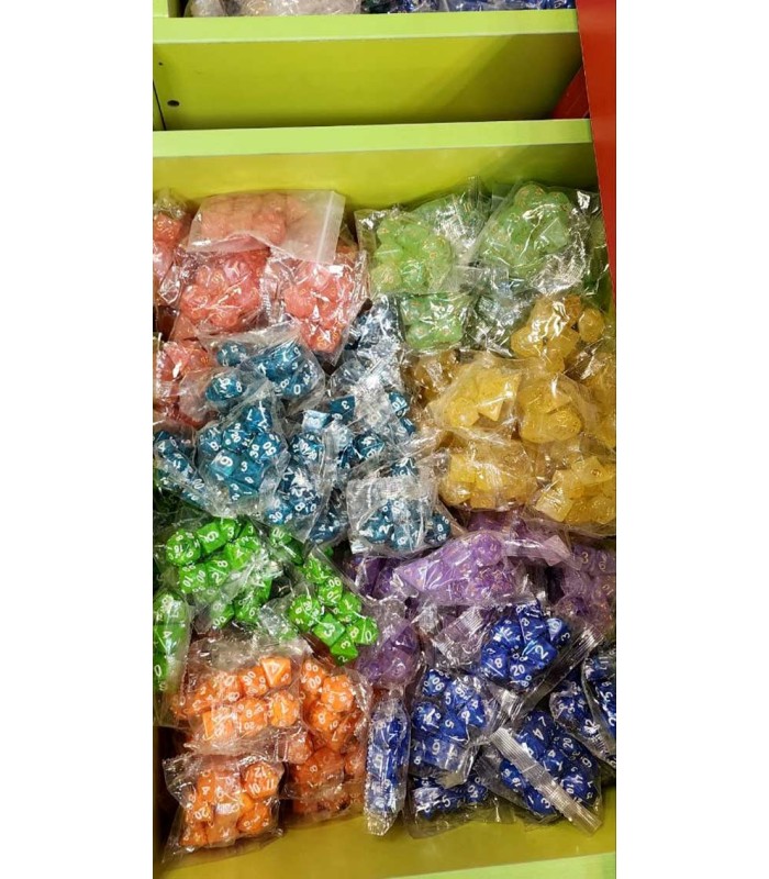 تاس بازی نقش آفرینی  dungeons and dragons dnd dice