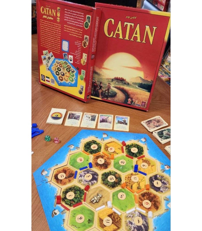 بازی ایرانی مهاجران کاتان ( CATAN )