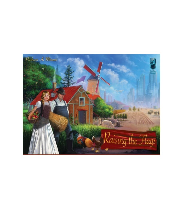 بر افراشتن پرچم ها