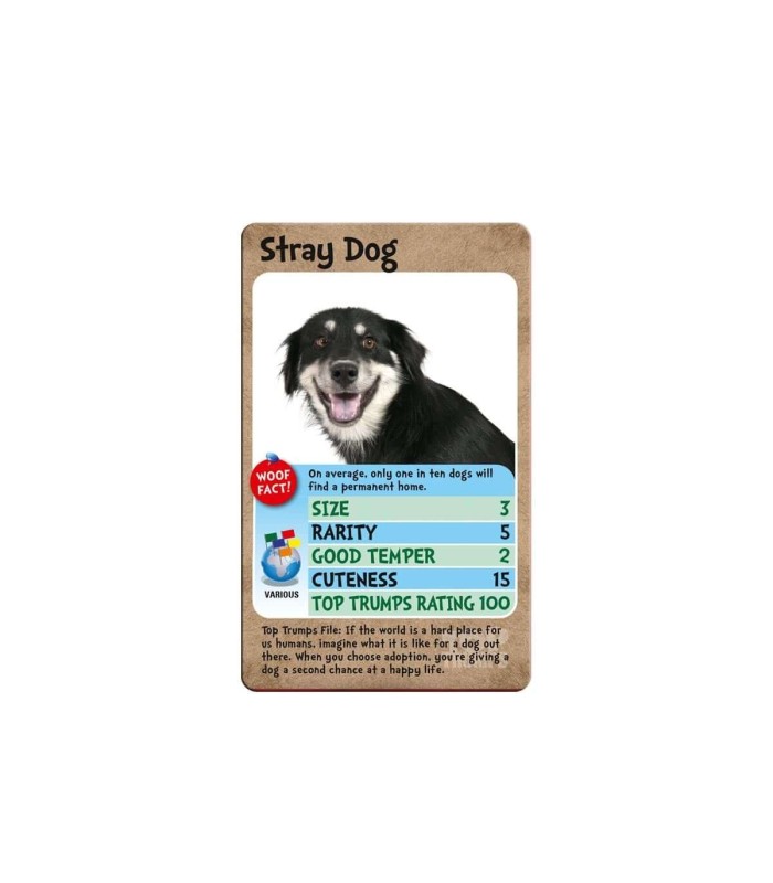 بازی سگ تاپ ترامپس dogs Top Trumps