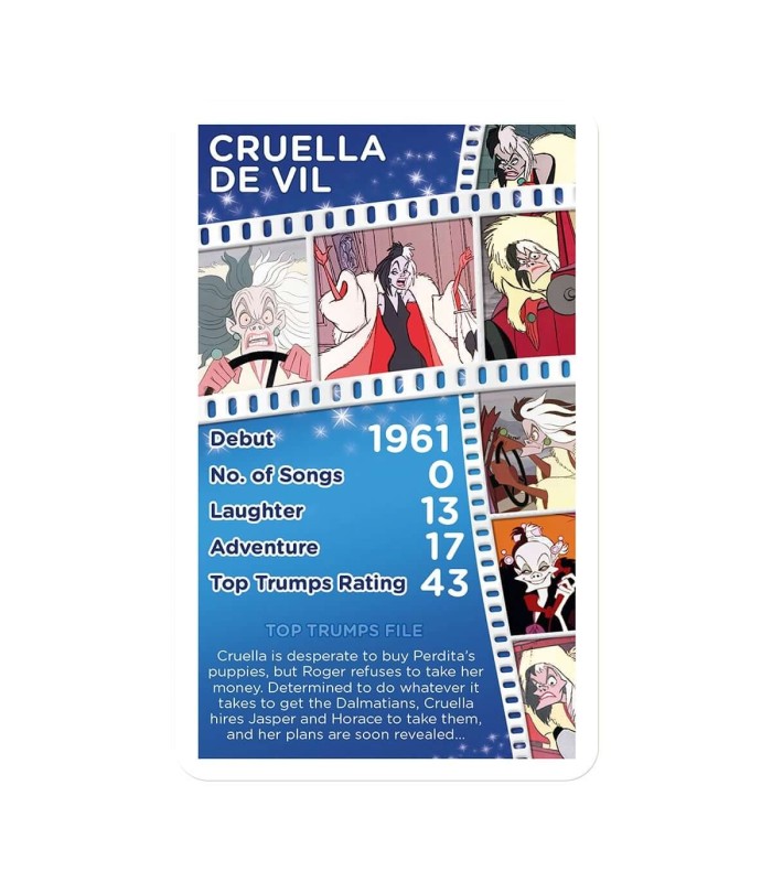 بازی دیزنی کلاسیک تاپ ترامپس Disney Classics Top Trumps